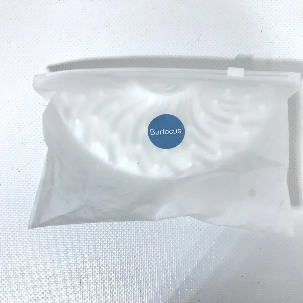 Bathtub Shower Hair Catcher White Silicone